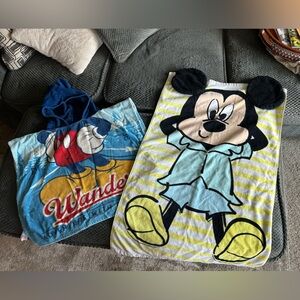 Mickey Mouse toddler beach towels set of 2